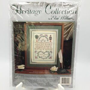 Heritage Collection by Elsa Williams Counted Cross Stitch Remembrance #03211 JCA